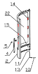 Oranier Arktis 4 Scheibenhalter Set Stahl