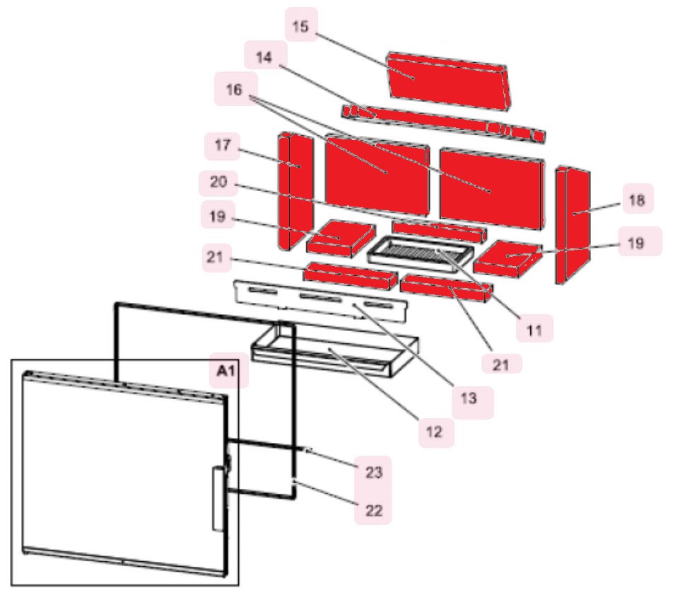 Haas+Sohn Calma easy 347.15 Feuerraumauskleidung