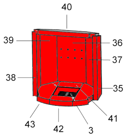 Justus Baltrum Feuerraumauskleidung Brennraumauskleidung