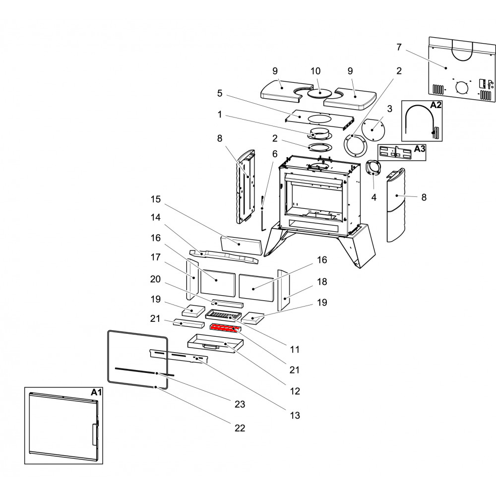 Haas+Sohn London II easy 347.15 Bodenstein vorne rechts