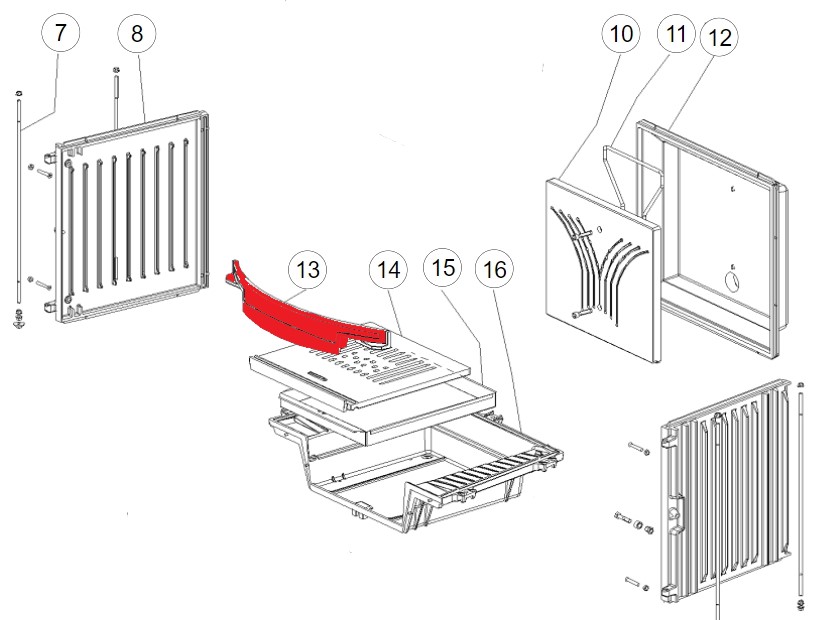 La Nordica Focolare 70 Tondo Stehrost B