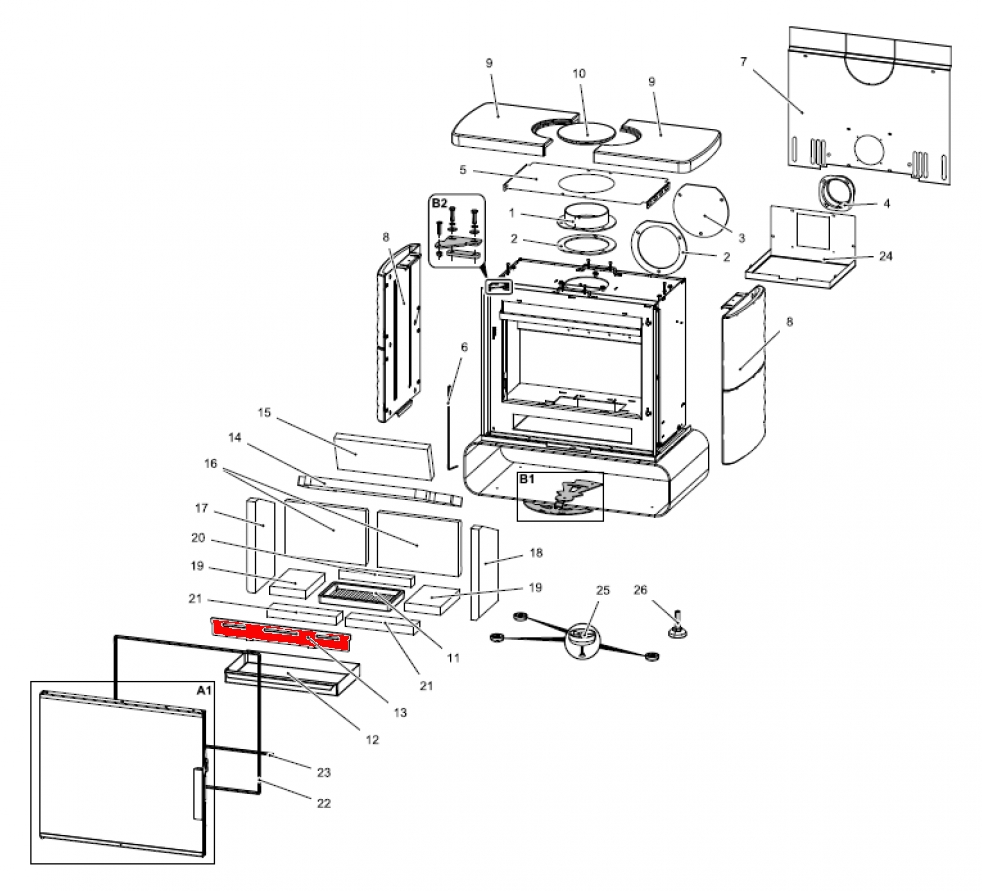 Haas+Sohn Kensington easy 347.15 Stehrost