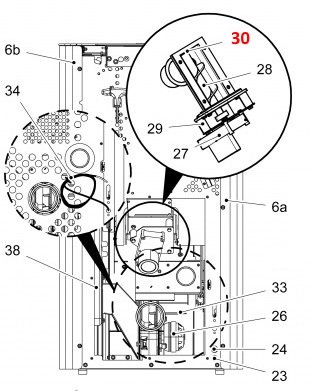 Haas+Sohn Pallazza II 519.08 Schneckenlager oben