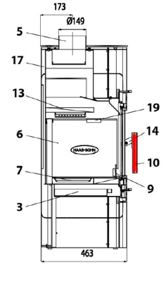 Haas+Sohn Cers 469.17 Türgriff