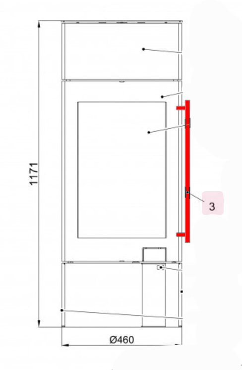 Haas+Sohn Kalius II 291.12 Türgriff