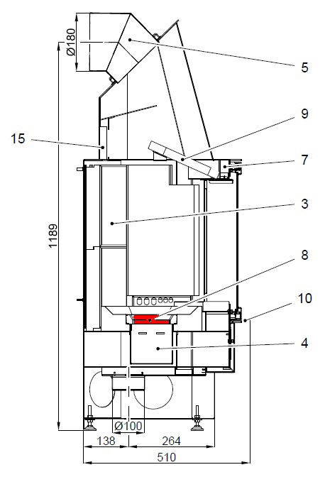 Haas+Sohn Opus 186.18 Ascherost Explosionszeichnung