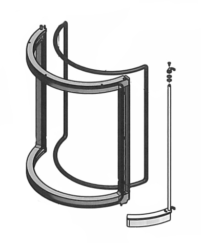 Koppe Nexus Aqua Feurraum Türgriff A