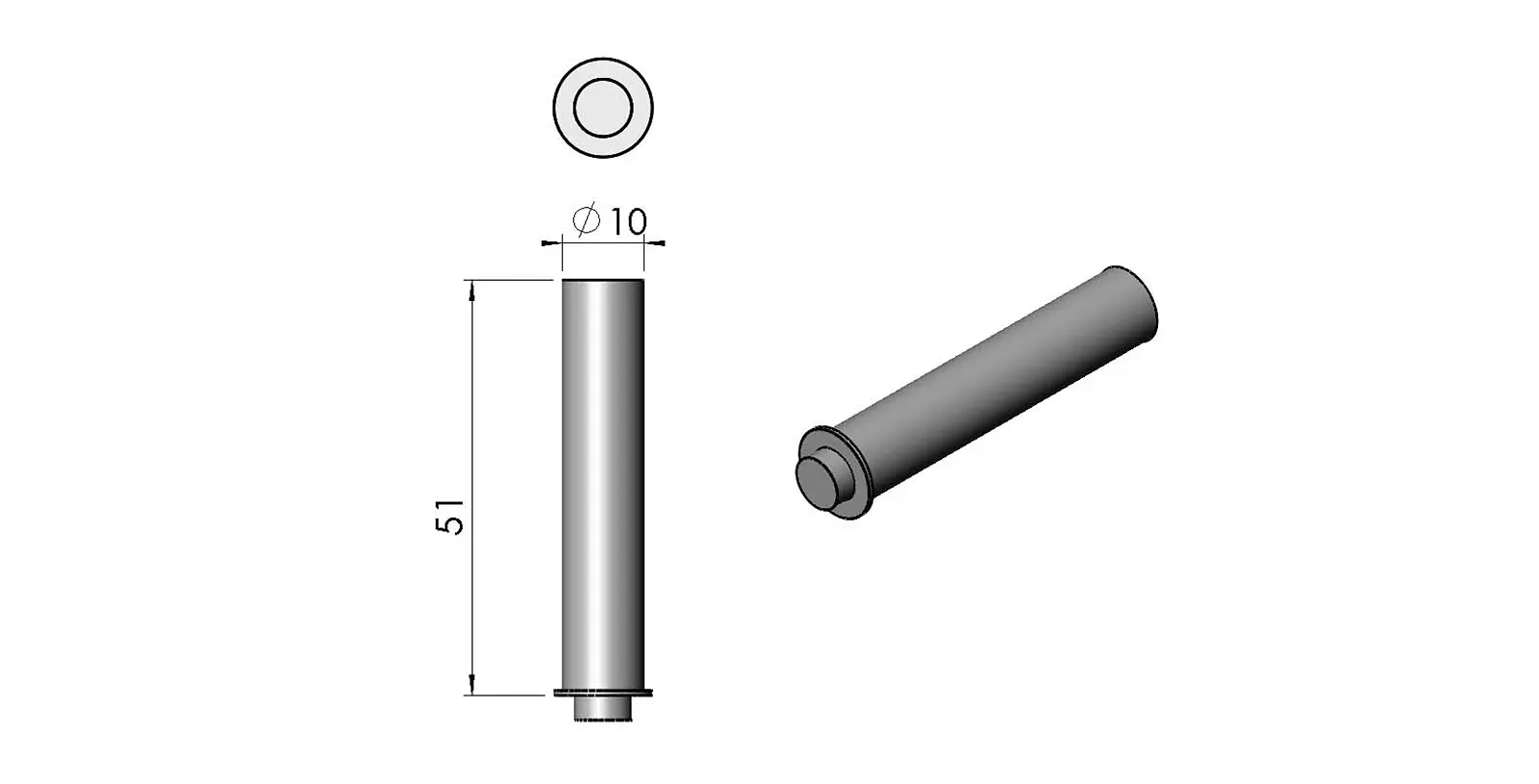 Termatech TT30 Holzfachtür Magnet