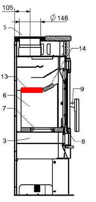 Haas+Sohn Andro 307.15 Zugumlenkung hinten Prallplatte