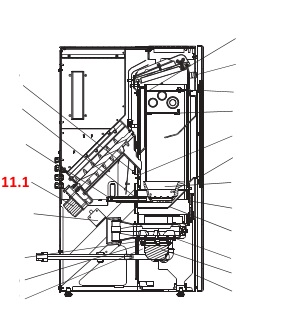 Wodtke Pat water+ Schneckenmotor Motor mit Getriebe für die Förderschnecke