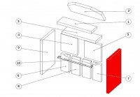 Wamsler Plasma Seitenstein rechts 