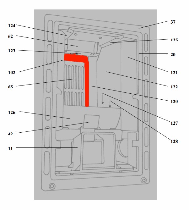 Wamsler K140 cadre de grille support de grille