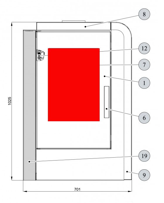 Haas+Sohn Agrigento 220.17 Sichtscheibe