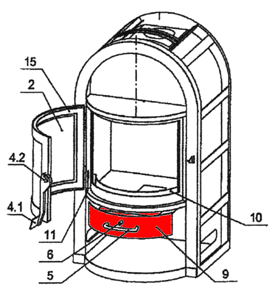 Justus Viking Aschekasten C