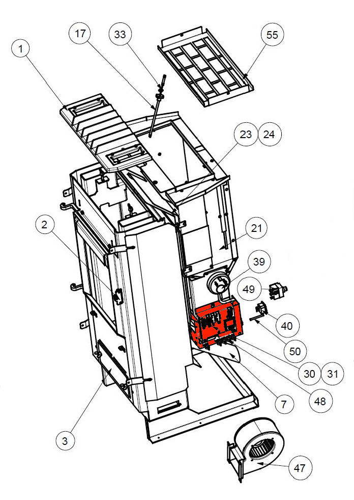 Wamsler WP 01 Steuerung