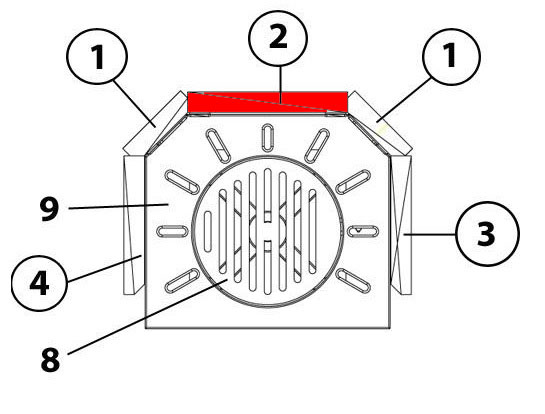 Haas+Sohn I 3020 Pierre de paroi de fond