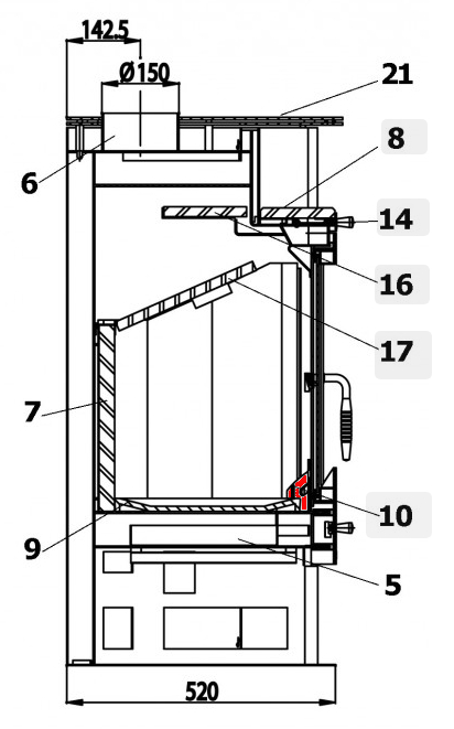 Haas+Sohn Siena 277.15 Stehrost