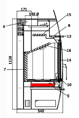 Haas+Sohn Argentum 210.15 Aschekasten