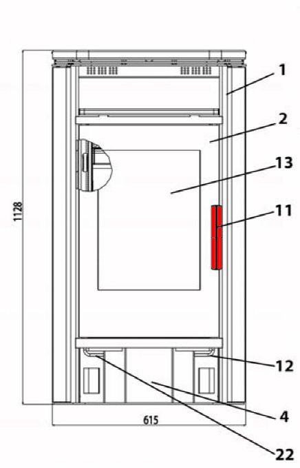 Haas+Sohn Nordal 249.17 Türgriff