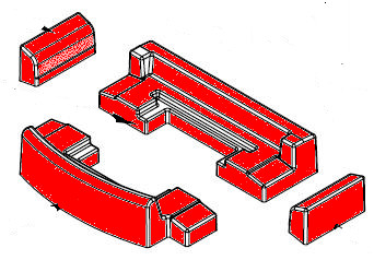 Spartherm Stovo L Bodenstein Set Feuerraumsteine