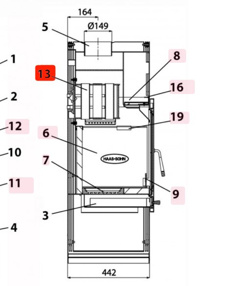 Haas+Sohn Vestre 368.19 Wärmetauscher