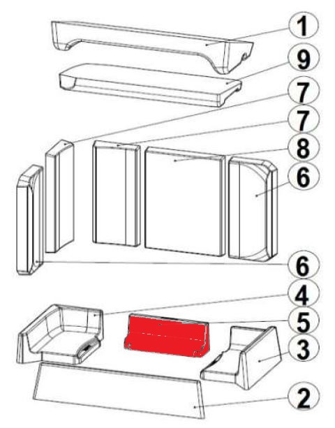 Austroflamm Dexter R Bodenstein hinten