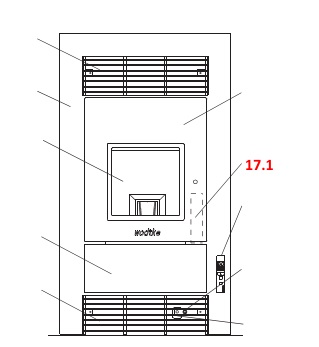 Wodtke PE Einbaugerät air+ Hauptplatine Programm P1