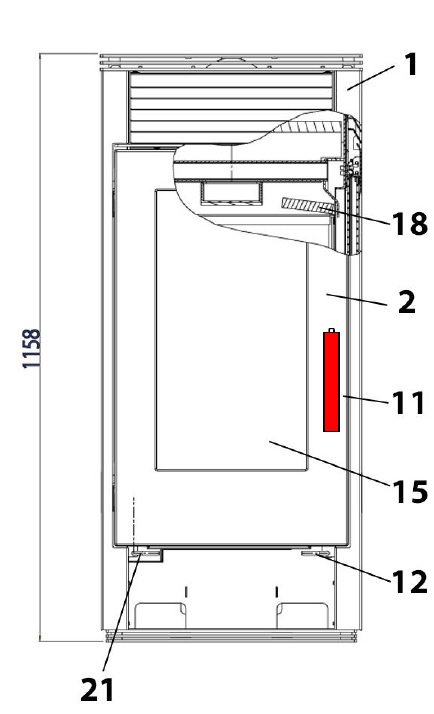 Haas+Sohn Panorama 255.15 Türgriff