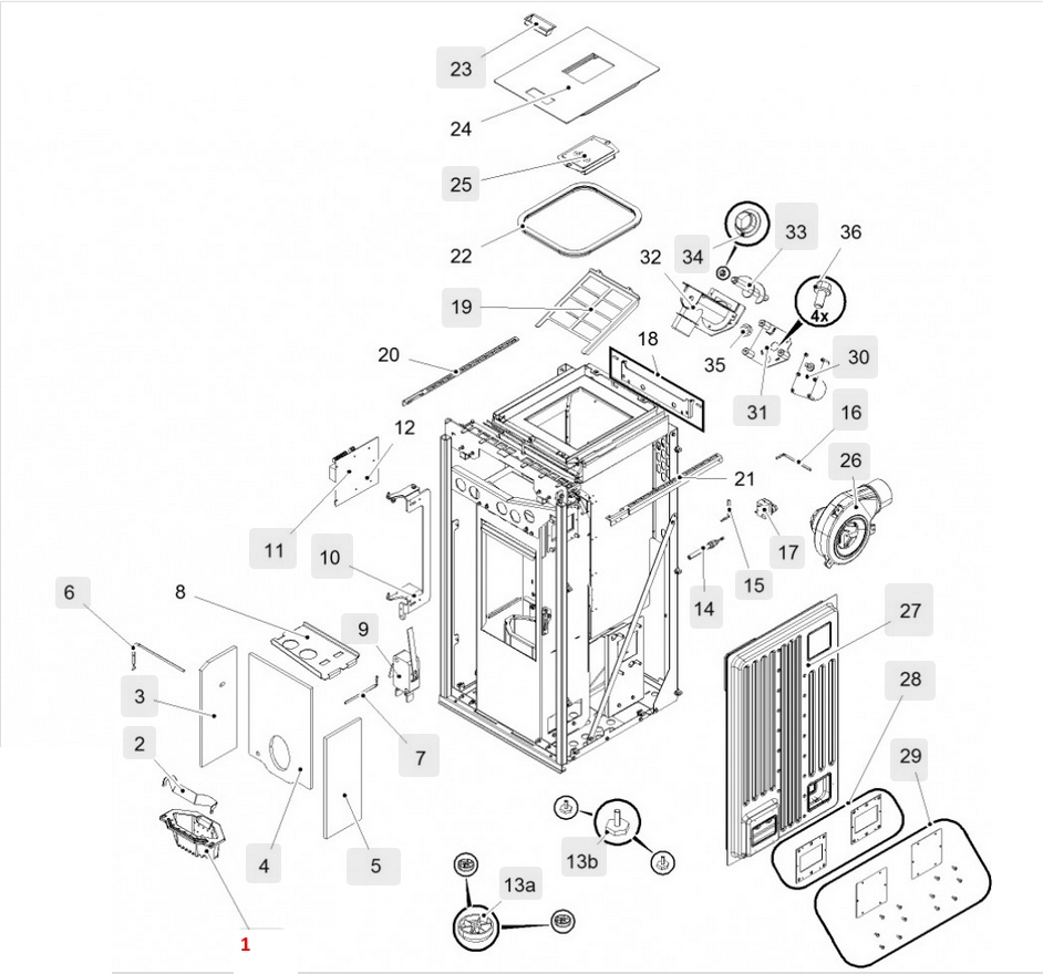 Haas+Sohn HSP 6 Premium 539.08 Brennertopf Brennerschale