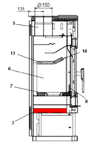 Haas+Sohn Molde 305.15 bac à cendres