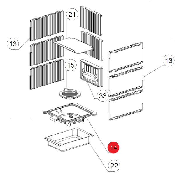 La Nordica Gemma Forno Rostlager C