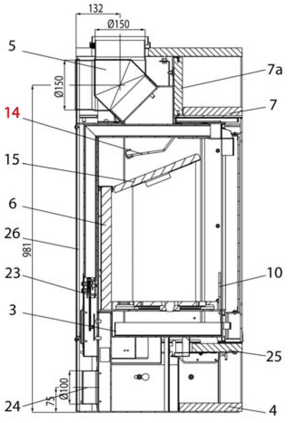 Haas+Sohn Xi 325.15 Zugumlenkung oben Rauchumlenkung