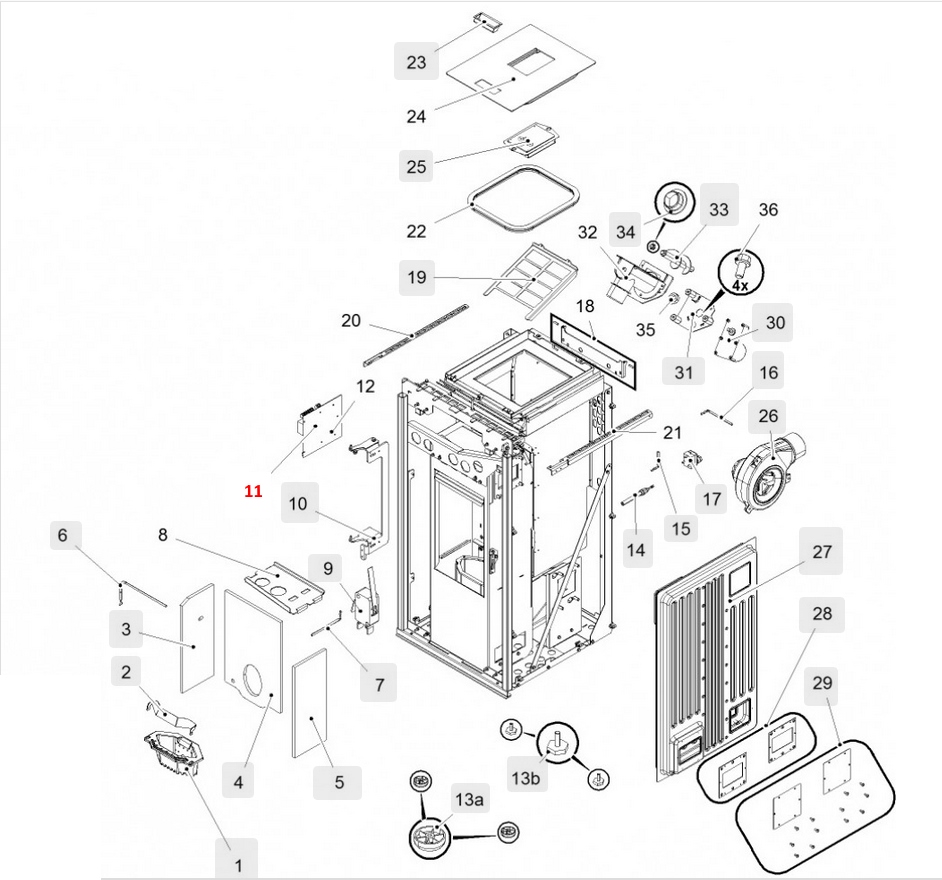 Haas+Sohn HSP 6 Premium 539.08 Steuerung Zentraleinheit