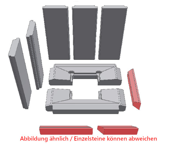 Schmid Ekko R 67(45)/51 Vorderstein Set A