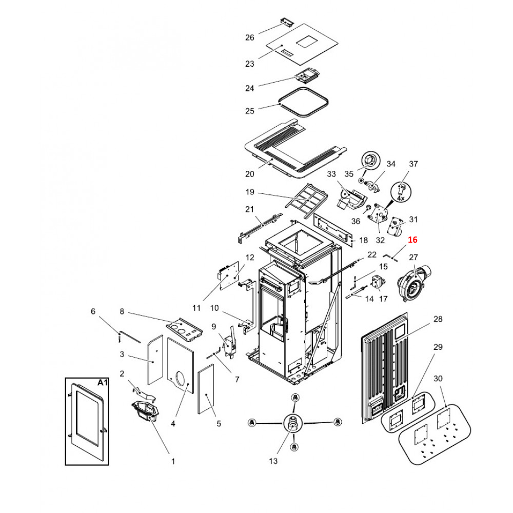 Haas+Sohn Pallazza III 534.08 Thermofühler Fühler