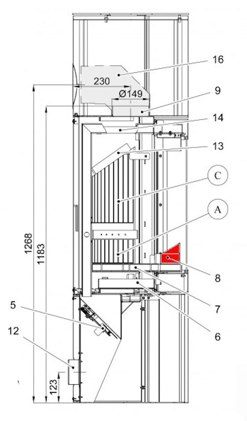 Haas+Sohn Kalius II 286.12 Stehrost