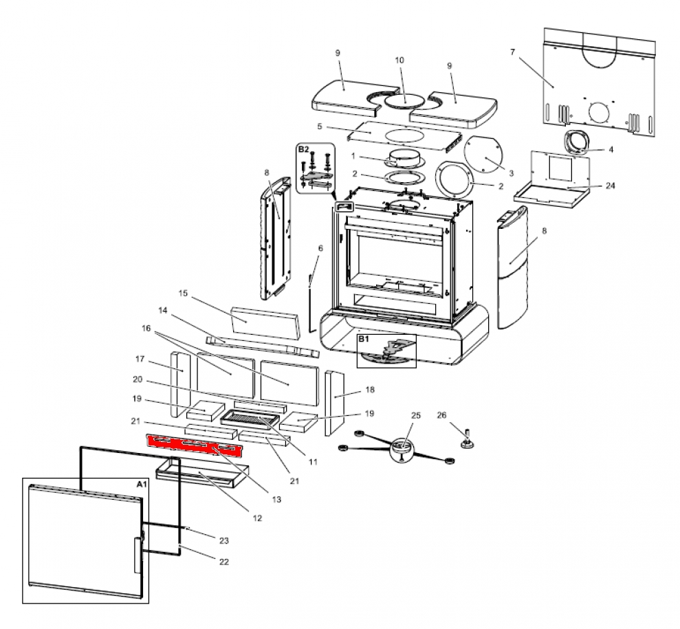 Haas+Sohn Fulham easy 347.15 Stehrost